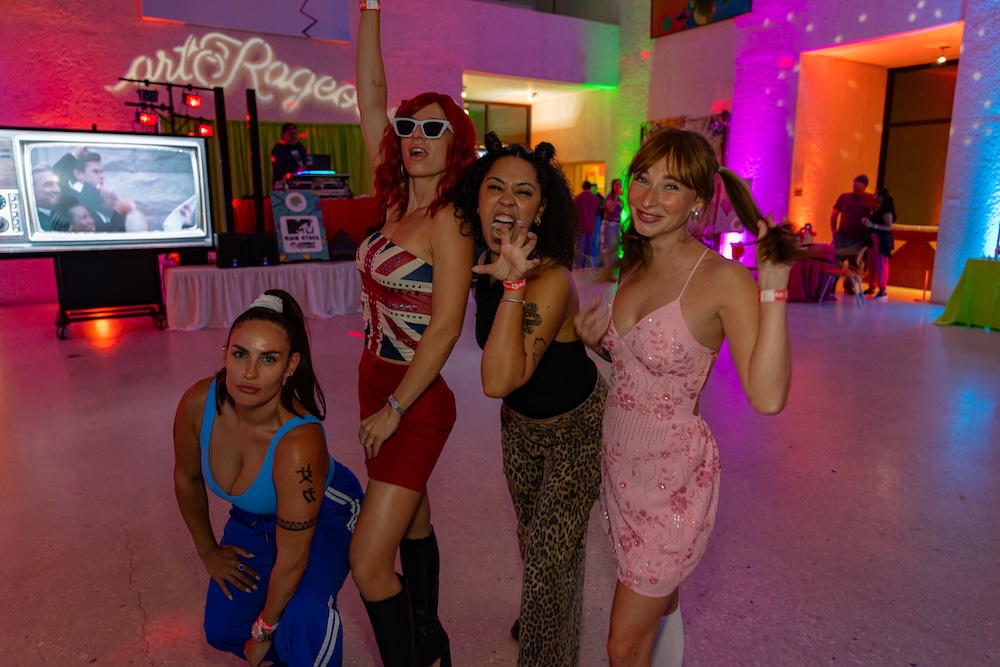 the spice girls pose for a photo all but Posh spice